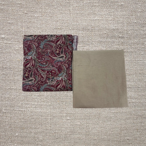 Punjabi Cotton Printed Suit Maroon Color