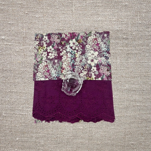 Punjabi Cotton Printed Suit Purple Color